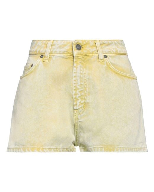 Dondup Metallic Denim Shorts