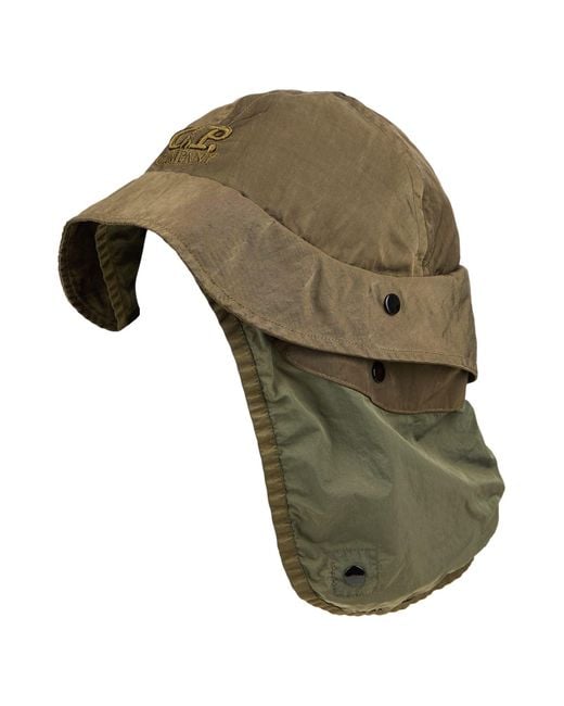 C P Company Green Hats for men