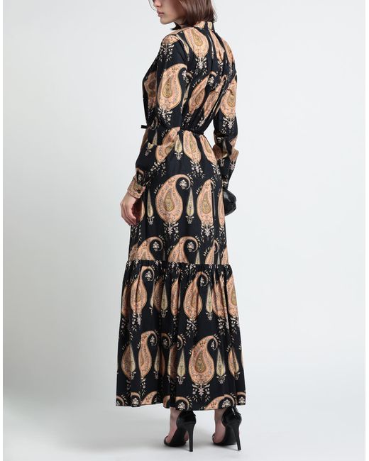 Robe longue Giambattista Valli en coloris Black
