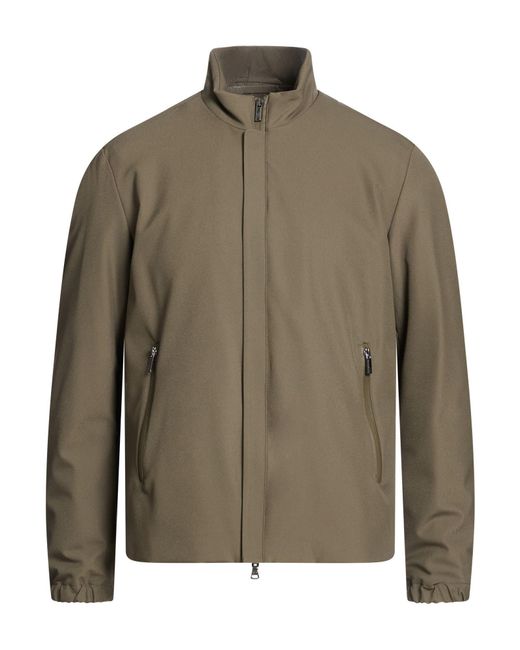 Paul & Shark Green Jacket Polyamide, Elastane for men