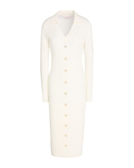 Liu Jo White Midi Dress
