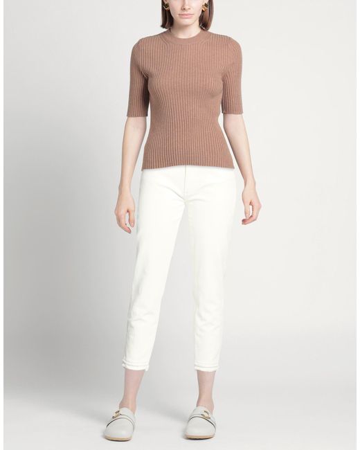 CIGALA'S White Jeans Lyocell, Cotton, Elastane