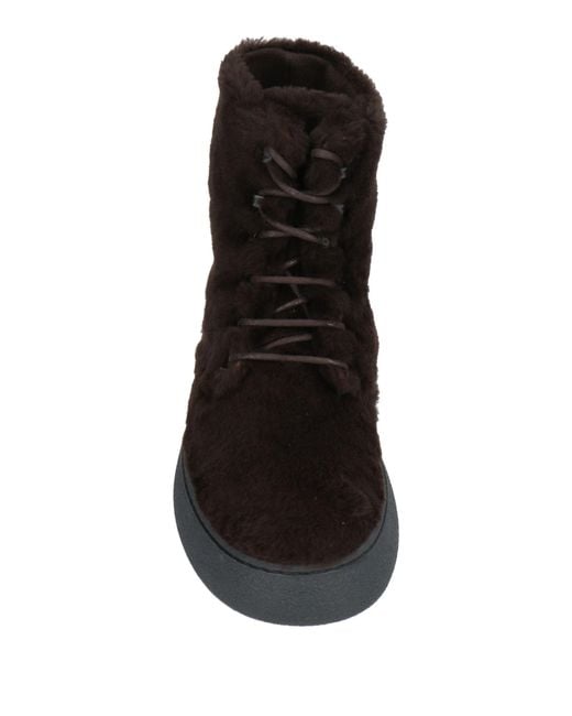 Tod's Black Ankle Boots Shearling for men