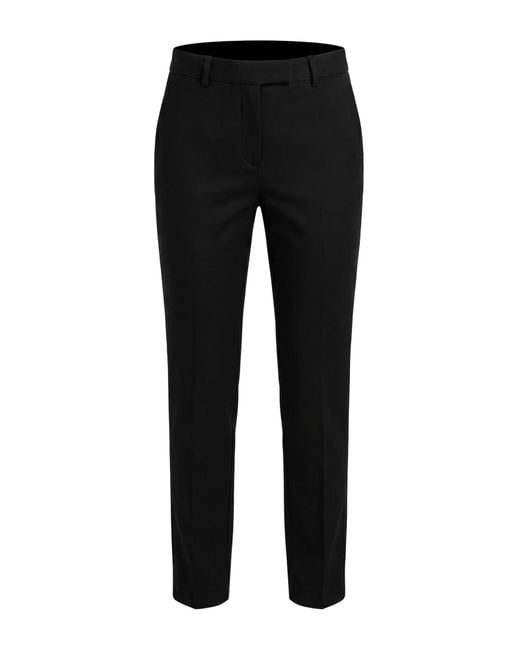 Marella Black Pants Polyester, Viscose, Elastane