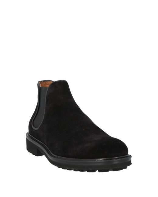 Doucal's Black Ankle Boots for men