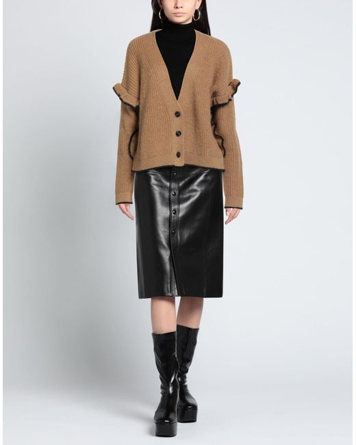 Shirtaporter Brown Strickjacke