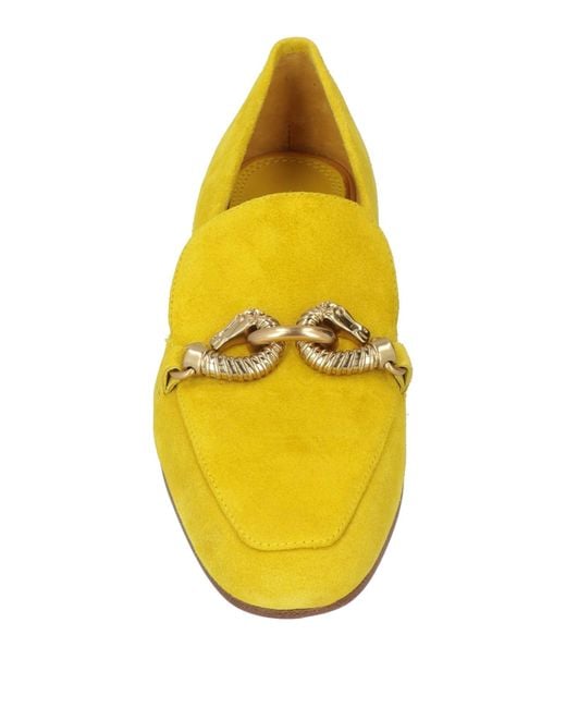 Tory Burch Yellow Loafers