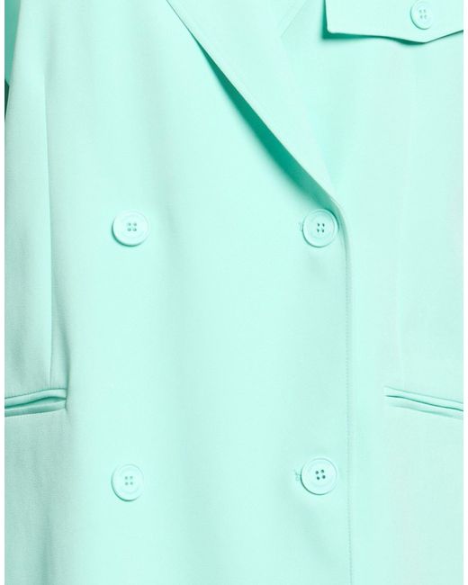 hinnominate Blue Blazer Polyester, Elastane