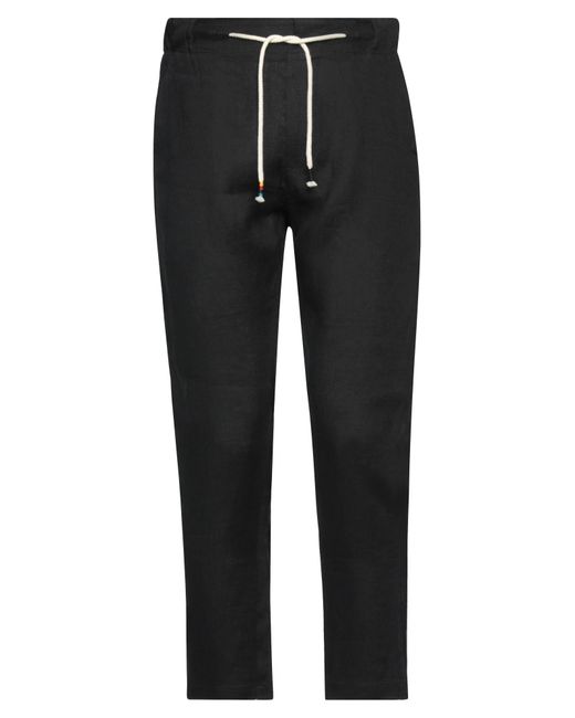 The Silted Company Black Trouser for men