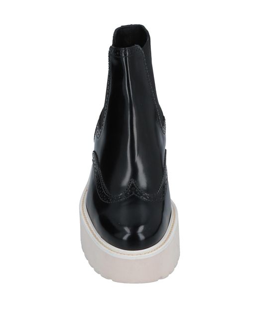 Hogan Black Ankle Boots
