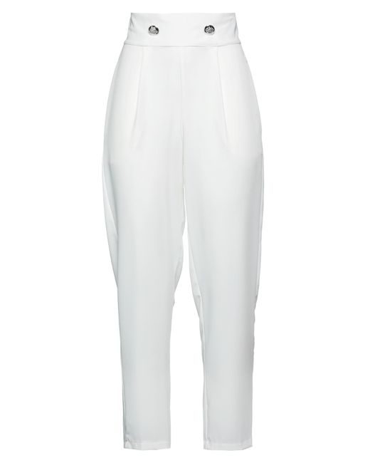 Boutique De La Femme White Pants