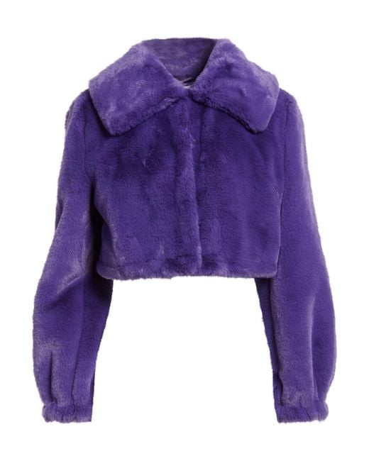 Nenette Purple Shearling & Teddy
