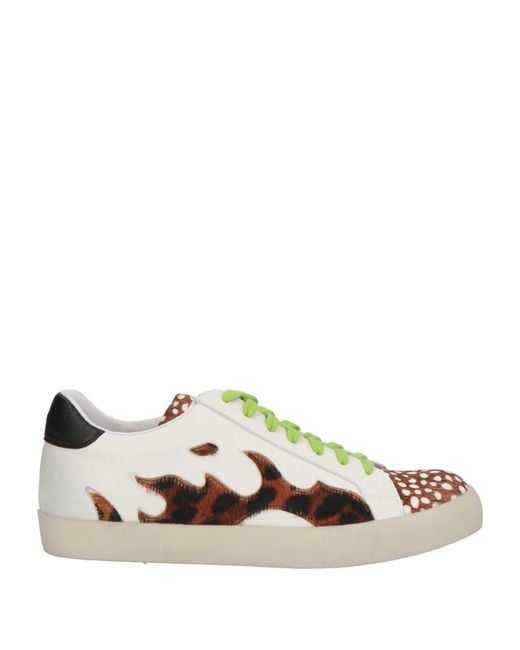 Bibi Lou White Trainers