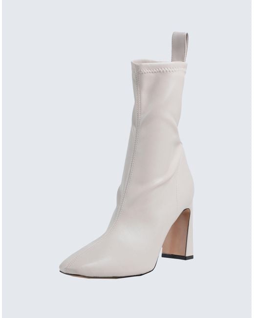 Bianca Di White Ankle Boots