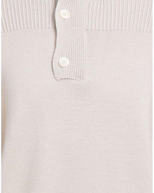 Daniele Fiesoli White Turtleneck Virgin Wool for men