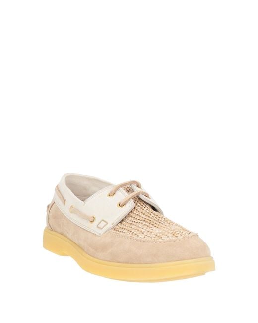 Eleventy Natural Loafers Leather for men