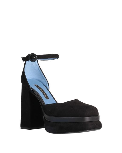 Albano Black Pumps