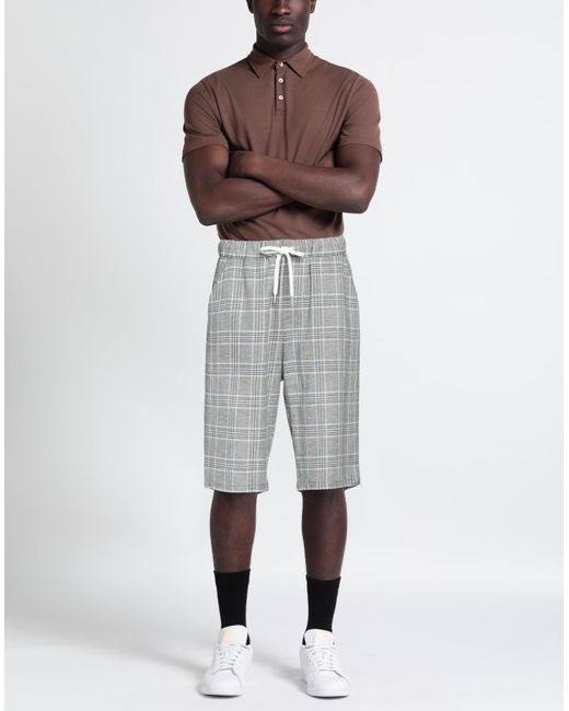 Obvious Basic Gray Shorts & Bermuda Shorts for men
