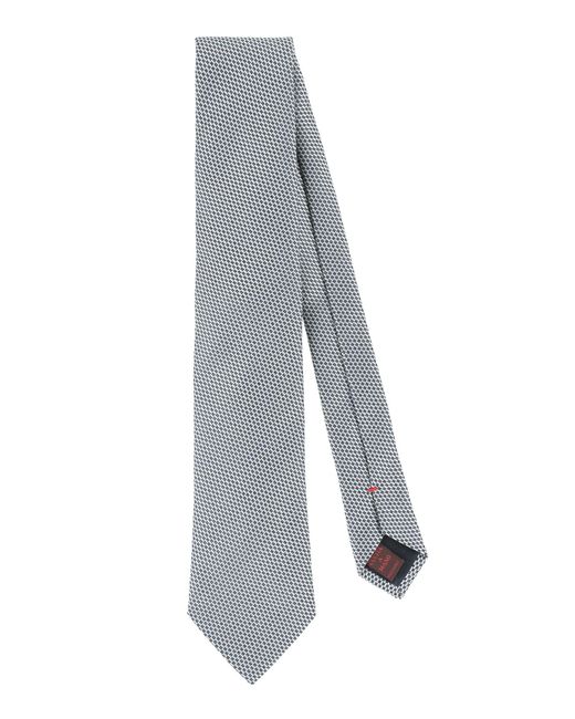 Fiorio Gray Ties & Bow Ties Silk for men