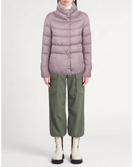 Herno Purple Lilac Puffer Polyester