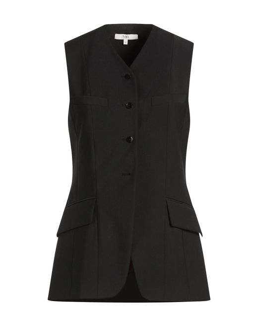 Tibi Black Waistcoat