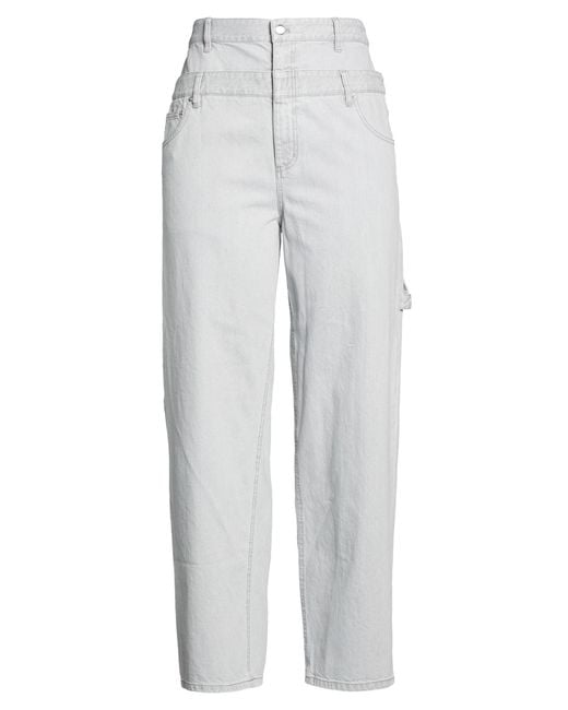 Tibi White Jeans