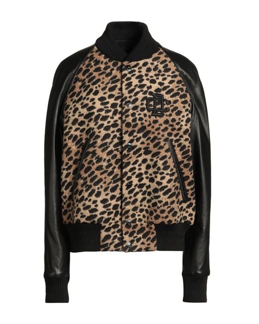 DSquared² Black Jacket Virgin Wool, Lambskin