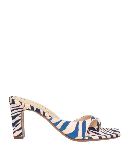 The Saddler Metallic Thong Sandal