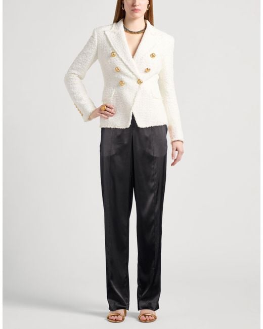 Tom Ford Blue Pants Silk, Elastane