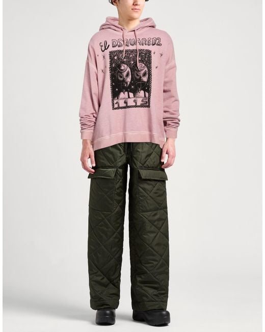DSquared² Pink Sweatshirt for men