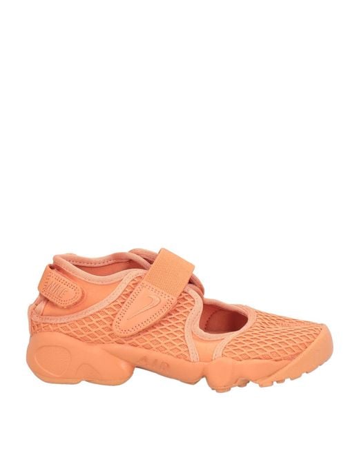 Nike Orange Ballet Flats