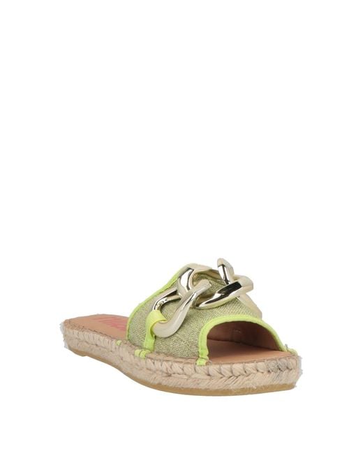 Nila & Nila Green Espadrilles