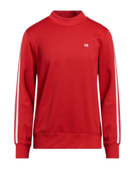 AMI Red Sweatshirt for men