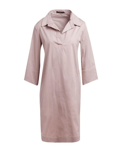 Windsor. Pink Mini Dress Cotton, Polyamide, Elastane