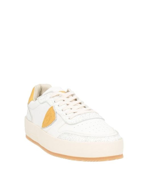 Philippe Model Natural Sneakers Leather for men