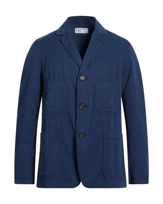Universal Works Blue Blazers for men