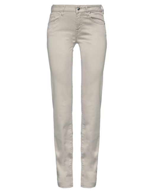 Jacob Cohen Gray Pants Lyocell, Cotton, Elastane