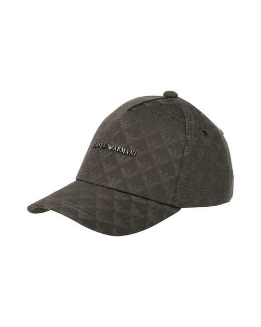 Emporio Armani Gray Hats for men