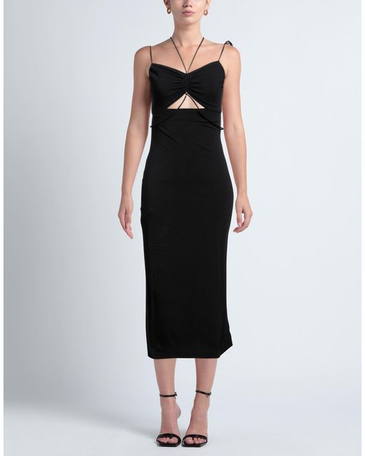 Pinko Black Midi Dress