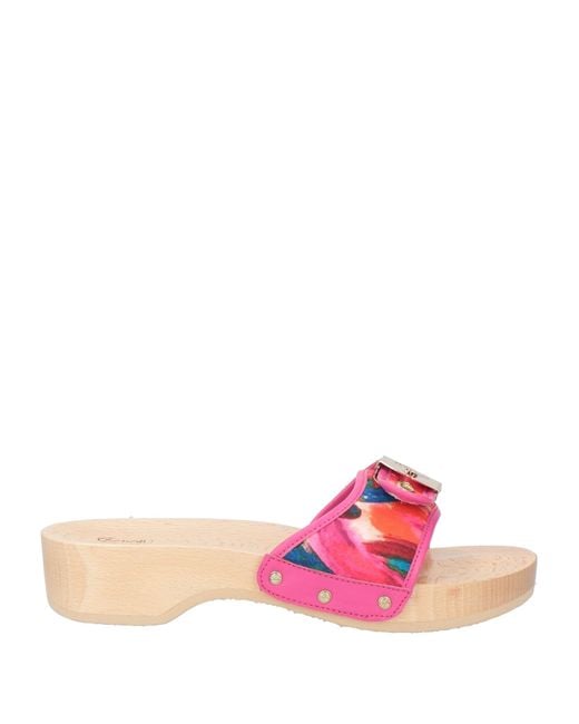 Scholl Pink Mules & Clogs
