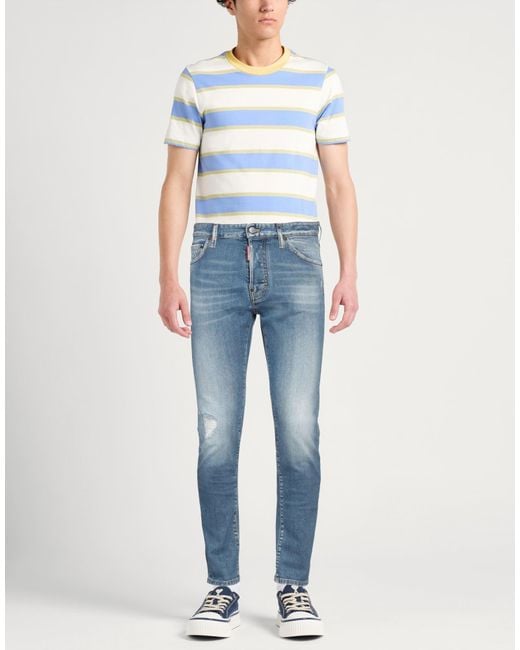 DSquared² Blue Jeans Cotton, Elastane for men