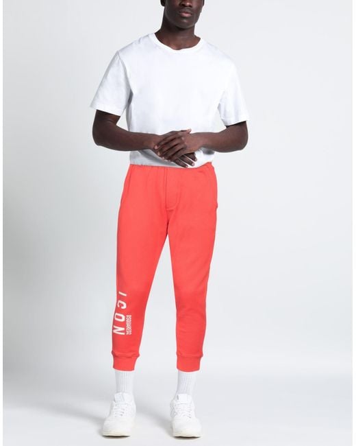 DSquared² Red Trouser for men