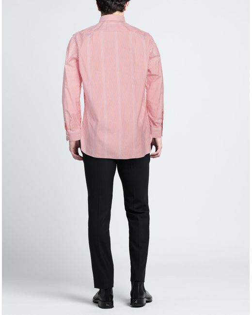 Camisa Isaia de hombre de color Pink