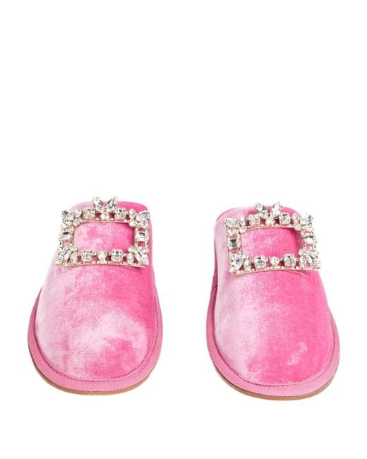 Roger Vivier Pink Mules & Clogs