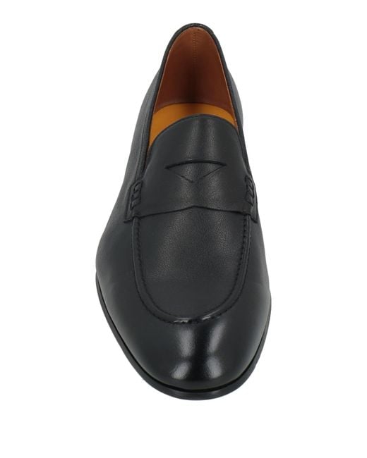 Doucal's Black Loafers Leather for men