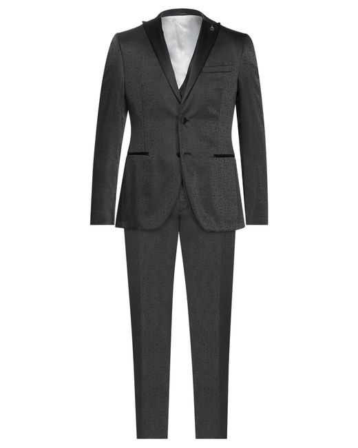 Paoloni Black Suit for men
