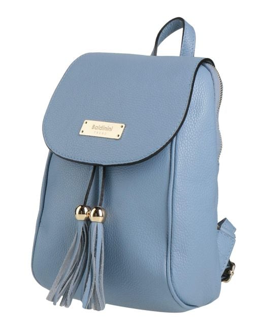 Baldinini Blue Backpack
