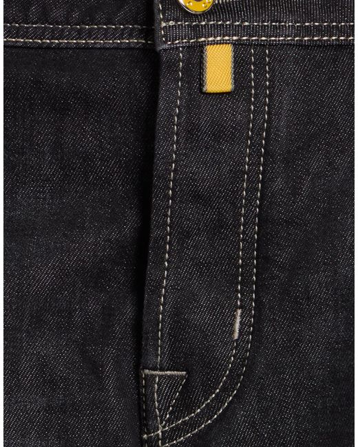 Jacob Cohen Black Jeans Cotton, Elastane, Polyester for men