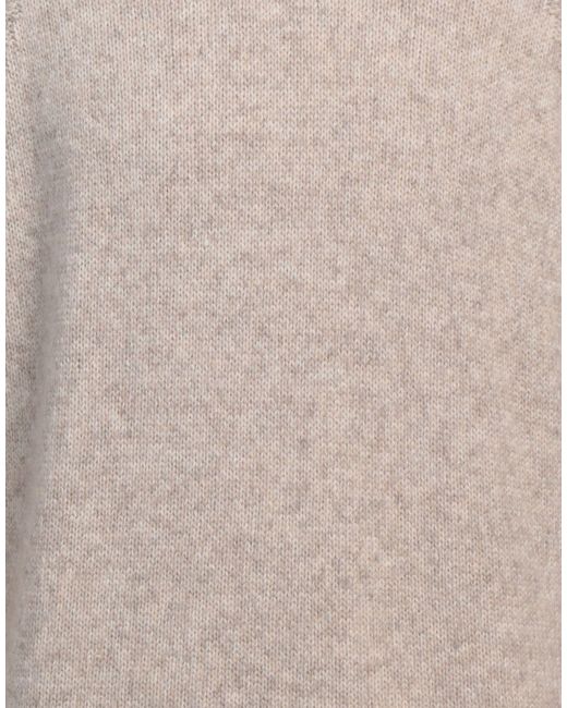 Brooksfield White Turtleneck Wool, Polyamide for men