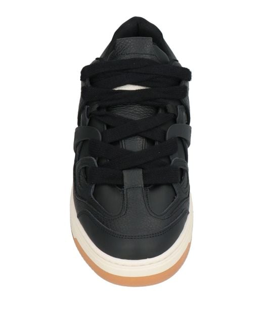 Represent Black Sneakers Leather for men